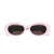 Gucci GUCCI  GG1527S Linea Rivets Sunglasses 003 LIGHT PINK