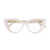Gucci GUCCI  GG1530O Linea Rivets Eyeglasses 004 IVORY
