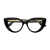 Gucci GUCCI  GG1530O Linea Rivets Eyeglasses 001 BLACK