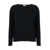 Allude Black Pullover With Boat Neckline In Wool Woman BLACK