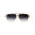 DITA Dita Sunglasses 01 YELLOW GOLD - ANTIQUE SILVER W/ GREY TO CLEAR GRADIENT