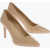 Michael Kors Michael Patent Leather Dorothy Pumps With Almond Toe 8,5Cm Beige