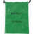Bottega Veneta Creased Leather Badge Drawstring Bag With Engraved Logo Green