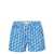 KITON Kiton Swim Shorts With Fish Print BLUE