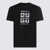 Givenchy Givenchy Black And White Cotton T-Shirt BLACK
