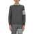 Thom Browne Thom Browne 4Bar Stripe Jersey GREY