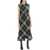 Burberry Ered Wool Midi Dress IVY IP CHECK
