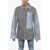 OBJECTS IV LIFE Two-Toned Denim Jacket With Loose Fit Blue