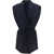 Brunello Cucinelli Vest BLU/ARGENTO