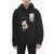 Neil Barrett Hoodie Sweatshirt With Graphic Print Black