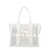 Marc Jacobs MARC JACOBS The mesh large tote WHITE