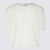 LEMAIRE LEMAIRE WHITE COTTON T-SHIRT YELLOW