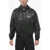 Dolce & Gabbana Hooded Leather Bomber Jacket Black