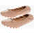 TOD'S Leather 76K Ballet Flats With Grommets On Sole Pink