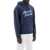 MAISON KITSUNÉ Hooded Sweatshirt With Embroidered Logo INK BLUE