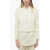 ETRO Tweed Crop Blazer With Logoed Buttons White