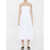 STAUD Midi Bella Dress WHITE