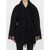 Balenciaga Fringe Coat BLACK