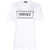 Versace Versace T-Shirt With Embroidery WHITE