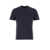Fedeli FEDELI Short-sleeved cotton T-shirt BLUE