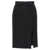 Dolce & Gabbana Dolce & Gabbana Wool Pencil Skirt Black