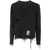 MAISON MIHARA YASUHIRO Maison Mihara Yasuhiro Bleached Knit Pullover Clothing BLACK