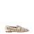 TOD'S Tod'S Leather Canvas Loafers Beige