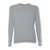 Peserico Gray tricot sweater Gray