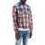 DSQUARED2 Plaid Western Shirt With Denim Inserts MIX COLOURS