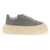 MM6 Maison Margiela Chunky Sole Gambetta Sneakers With CHARCOAL GRAY