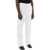 MM6 Maison Margiela Cotton Bull Pants In Eight Words OFF WHITE