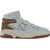 New Balance 550 High Sneakers WHITE/BRICK MAROON