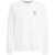 BACKSIDECLUB Long sleeve T-shirt with print White