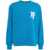 BACKSIDECLUB Sweatshirt with embroidered logo Blue