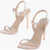 Stuart Weitzman Suede Leather Sandals With Rhinestones Details 11 Cm Pink