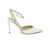 NINALILOU NINALILOU 341206L9 IVORY LEATHER PUMPS WITH SWAROVSKI Natural