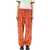 ERL ERL Printed flame cargo pants ORANGE FLAME