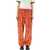 ERL Erl Printed Flame Cargo Pants ORANGE FLAME