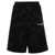 M44 LABEL GROUP M44 LABEL GROUP SHORTS WITH LIGHTENED EFFECT BLACK