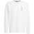BACKSIDECLUB Long sleeve T-shirt with print White