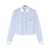 Versace VERSACE Striped shirt CELESTE E BIANCO