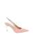 Casadei Pink Slingback Pumps with Blade Heel in Patent Leather Woman PINK