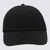 Burberry BURBERRY BLACK COTTON BLEND BASEBALL CAP BLACK