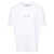Lanvin LANVIN T-shirt with logo WHITE