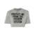 Moschino Moschino T-Shirt With Print GREY