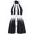 Balmain BALMAIN SHORT DRESS WITH FLOWER APPLIQUÉ BLACK