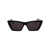 Saint Laurent Saint Laurent Eyewear Sunglasses 017 BLACK BLACK BLACK