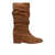 Via Roma 15 Brown curled boot Brown