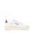 AUTRY Autry Red And White Leather Medalist Low Sneakers WHITE