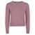 BASE BASE Cotton and linen blend sweater POWDER